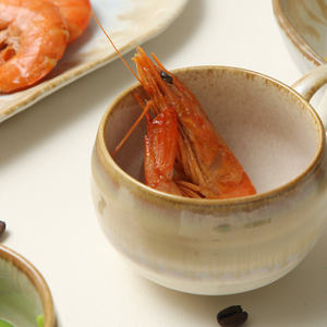 แก้วน้ำชาเซรามิกสไตล์วาบิซาบิ ทนความร้อน สำหรับดื่มน้ำชายามบ่าย - Product Image 3
