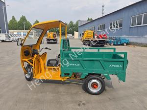 Tricycle électrique bon marché pour adultes sans <span class=keywords><strong>permis</strong></span> Cabine fermée Tricycle électrique pour cargaison avec <span class=keywords><strong>moto</strong></span> de toit - Product Image 2