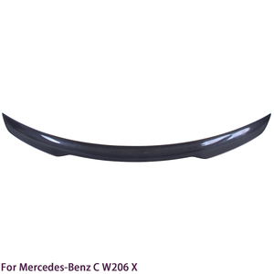 สปอยเลอร์หลังคาร์บอนไฟเบอร์ทรง X สำหรับรถยนต์ C-Class W206 4 ประตู ปี 2021-2025 - Product Image 2