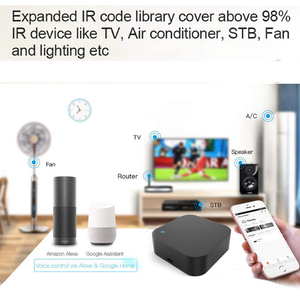 Télécommande Universelle SIXWGH Compatible Alexa/Google Home à Commande Vocale 433/315MHz, Contrôle d'Applications pour Climatiseur/<span class=keywords><strong>TV</strong></span>/Rideau/Lumière, WiFi IR+RF Certifiée CE - Product Image 5