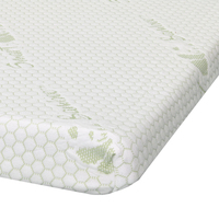Matelas de lit pour bébé respirant en mousse portable imperméable à fermeture éclair lavable