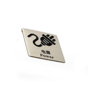 Directo de fábrica chapados en oro policía Cnc para la decoración del coche de insignias de Metal - Product Image 3