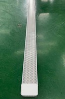 Diffuseur prismatique Lumière linéaire LED 600mm 1200mm 54w Luminaire LED carré à barre