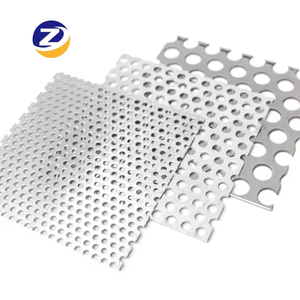 Tôle métallique perforée de haute qualité OEM, en acier allié SPCC, anti-rouille, surface huilée DOS, pour applications architecturales - Product Image 4