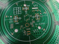 Circuit imprimé FR4 personnalisé avec finition de surface OSP, épaisseur 1,5 mm, 1OZ de cuivre, circuit de contrôle LED RGB pour éclairage de scène