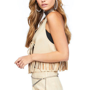 <span class=keywords><strong>Chaleco</strong></span> sin mangas con borlas personalizadas para mujer, trajes 70s, ropa <span class=keywords><strong>Hippie</strong></span>, chaqueta con <span class=keywords><strong>flecos</strong></span>, cárdigan - Product Image 3