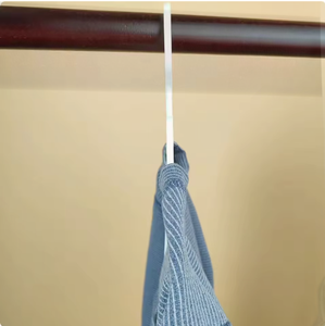 도매 일체형 플라스틱 옷걸이 아동 유아 수영복 바지 보관 휴대용 가방 가정용 옷장 - Product Image 5