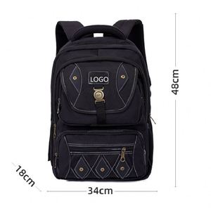 Casual Laptop Work Business Backpack Sport <b>Knapsack</b> Book Bag Rucksack - Product Image 3