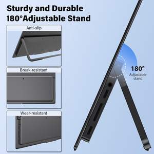 Moniteur <span class=keywords><strong>OLED</strong></span> <span class=keywords><strong>portable</strong></span> <span class=keywords><strong>4K</strong></span> 14 pouces, écran UHD haut de gamme 100% DCI-P3 pour ordinateur <span class=keywords><strong>portable</strong></span>, commutateur téléphonique MAC, USB-C pour interface HDMI - Product Image 3