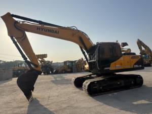 รถตักดินฮุนได220LC 9S 22ตันอุปกรณ์ขุดไฮดรอลิกตีนตะขาบสำหรับโครงการโครงสร้างพื้นฐานและงานพื้น - Product Image 5