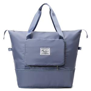 Wholesale Nylon Duffel <b>Bag</b> Custom logo Large Capacity Foldable <b>Travel</b> <b>Bag</b> Unisex Style Waterproof Gym Sports <b>Bag</b> Women - Product Image 1