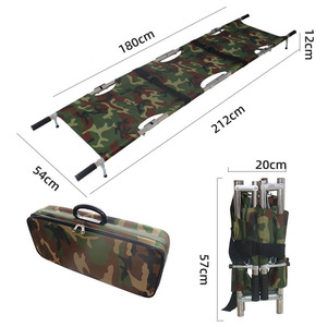 Camilla plegable táctica Cuna plegable de oliva para exteriores - Product Image 6