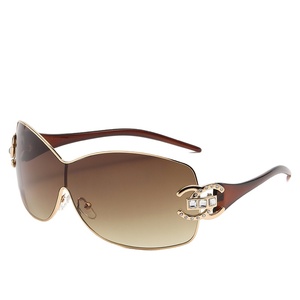 Diamond Rimless Sunglasses Around Sunglasses Y2K Sunglasses <b>Wrap</b> Around 90s 2000s Vintage - Product Image 6