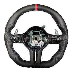 Volante in Pelle per <span class=keywords><strong>BMW</strong></span> Serie F <span class=keywords><strong>M</strong></span> Sport <span class=keywords><strong>F20</strong></span> F21 F22 F44 F30 340i F31 F34 335i F32 F33 F36 F10 535i 550i F11 F07 F06 F13 - Product Image 2