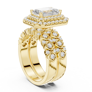 Bague de fiançailles solitaire en diamant de laboratoire au design tendance avec un style unique Bague de fiançailles faite à la main à vendre par les exportateurs - Product Image 1