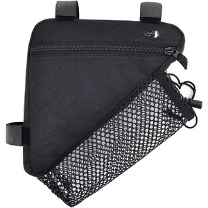 Échantillon Gratuit – Sac de Cadre de Vélo Populaire et Tendance pour Tube Avant, Sacoche de Cyclisme Étanche avec Fermeture Éclair, Accessoires de Vélo - Product Image 1