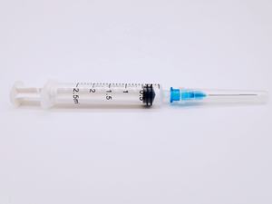 เข็มฉีดยาสำหรับใช้งานอัตโนมัติแบบใช้แล้วทิ้งขนาด2.5มล. พร้อมเข็มขนาด20g ~ 27g/2.5cc - Product Image 2