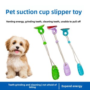 Juguete de succión para mascotas, zapatillas masticables, resistente a mordidas y consumibles, cuerda de resistencia, juguetes resistentes al desgaste para cachorros, suministros para mascotas - Product Image 5