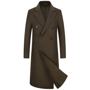 Cappotto lungo da <span class=keywords><strong>uomo</strong></span> in lana da <span class=keywords><strong>uomo</strong></span> in lana Double face in Nylon - Product Image 2