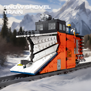 Jie Star 59095 Nuevo <span class=keywords><strong>Tren</strong></span> Excavador MOC City con Locomotora LED, Bloques de Construcción de 945 Piezas, Juguetes de Modelismo para Niños - Product Image 2