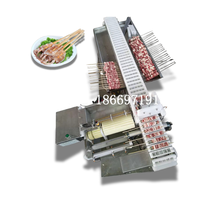 Machine à brochette de calmar automatique personnalisée Machine à kebab pour les entreprises de fruits de mer