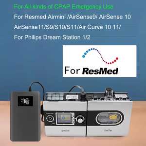 แบตเตอรี่สำรองสำหรับเครื่อง CPAP 12V 24V  แบบพกพา  DC PowerBank 12 โวลต์ 24 โวลต์ 3A 4A 5A สำหรับเครื่อง CPAP <span class=keywords><strong>Resmed</strong></span> <span class=keywords><strong>Airsense</strong></span> <span class=keywords><strong>10</strong></span>/Aircurve <span class=keywords><strong>10</strong></span>/S9 - Product Image 3