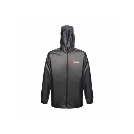 Regatta StandOut Arid Reversible Rain Jacket High Quality Woven Spandex Hooded Zippered Closure Spring Plain Dyed Pattern XS