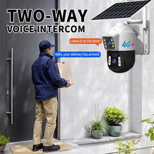 V360PRO 3MP HD 4G çift lens hareket algılama otomatik izleme güneş PTZ Sim kart 10000mah düşük güç pil ağ kamerası - Product Image 4