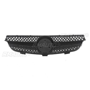แถบตกแต่งกระจังหน้ารถยนต์ กระจังหน้าทรง AMG สำหรับ Mercedes Benz CLK W209 2003-2009 อะไหล่ภายนอก - Product Image 6