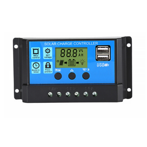 Contrôleur de charge pour lampadaire solaire photovoltaïque PWM 12V/24V avec écran LCD 95W AUTO 24h pour station de travail solaire PV - Product Image 2