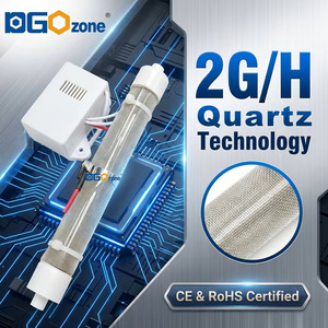 Générateur d'ozone à tube de quartz, refroidissement par air, optimisation de l'air intérieur, optimisation de l'environnement aérien pour les laboratoires, 10MG/H-2G/H - Product Image 3