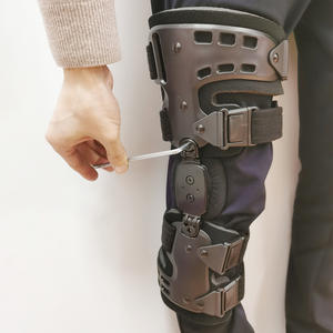 Orthèse de soutien du genou à charnière pour le soulagement de la douleur médicale, arthrose réglable, attelle de genou déchargée pour les fractures - Product Image 2