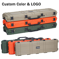 Valise professionnelle étanche IP67 avec roulettes, mousse de protection perforable, robuste, longue, pour outils
