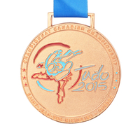 Fabricante al por mayor chino Wushu medallas vitrina para medallas Gimnasia Rítmica Medallas de baile