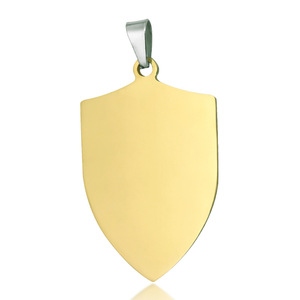 Ywyougang Ciondolo a scudo personalizzato vuoto per targhetta identificativa per cani, in acciaio inossidabile placcato oro, stampato al laser, Capodanno Cinese, <span class=keywords><strong>Amore</strong></span>, Antico, Moderno - Product Image 6