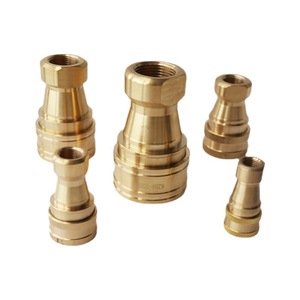 Raccord rapide hydraulique en laiton KZD, double auto-étanchéité, filetage interne, norme impériale, haute résistance à la pression - Product Image 3