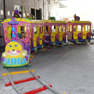 Produits de parc d'attractions pour adultes et enfants, fabriqués en Chine, conformes aux normes CE, train touristique sur rail pour l'extérieur, à vendre. - Product Image 4