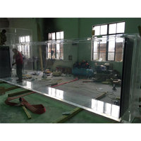 Aquariums OEM en acrylique transparent, écologiques et personnalisables, en polycarbonate durable, emballés en sac, accessoire d'usine Gateway Ocean World
