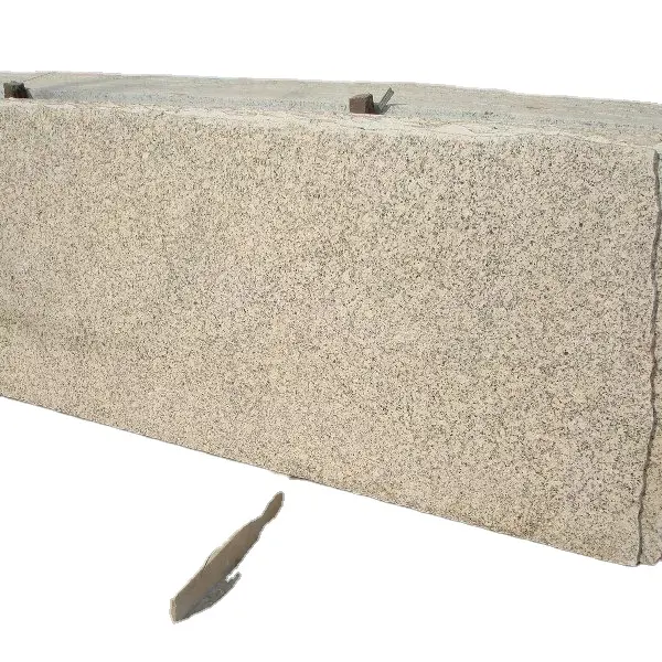 Crystal Geel Indian Graniet Tegels Voor Indoor Outdoor Vloeren Trap Stappen Loopvlakken Gevelbekleding Bestrating Duurzaam Hoge Kwaliteit