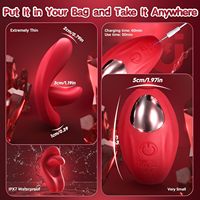 Vibrateur portable 10 fréquences pour point G, contrôle à distance par application, stimulateur clitoridien puissant, recharge USB