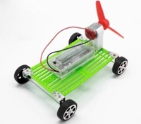 Kit éducatif Robot DIY Maker Petite expérience de voiture électrique Technologie de moulin à vent Jouets avec matériel manuel pour les enfants