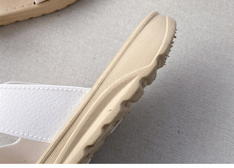 Custom Women's Slippers Sandals Casual Flat Outdoor Platform Slippers Summer Sandal