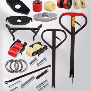 Pièces de vérin hydraulique manuel Kuku 2-3 tonnes avec poignée et roue pour chariot élévateur et usage en entrepôt - Product Image 1