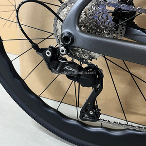 Gravel Bike V3 Carbon Road High Modulus <b>Frame</b> 24 Speed Hydraulic Disc 700*40c Tire Hidden Routing Racing R7120-24s Big, Carbon - Product Image 5