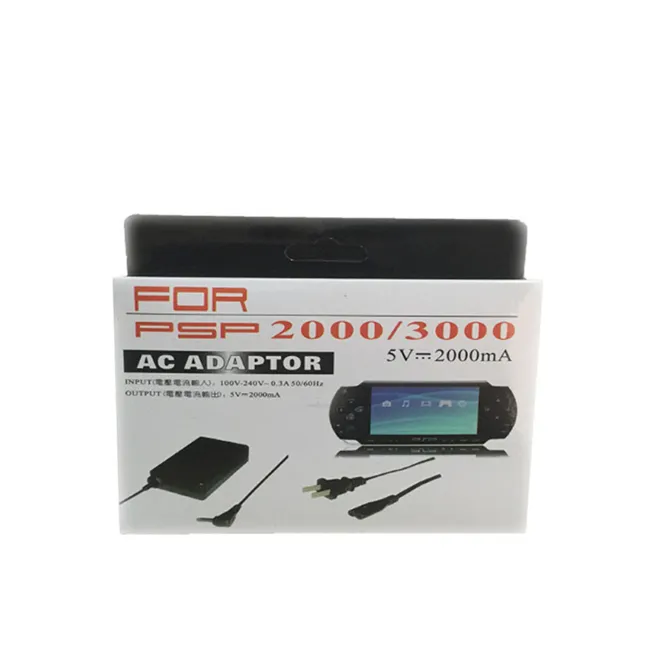 Usine de haute qualité PSP2000 Charge directe PSP3000 alimentation PSP Fire Bull chargeur