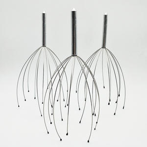 Kit pijat 2 pak kepala cakar Genggam kualitas tinggi & pemijat kulit kepala baja tahan karat Set bersertifikat CE - Product Image 4