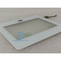 Écran tactile capacitif de 3,5 pouces, étanche, anti-rayures, avec blindage EMI et AF pour équipements de communication