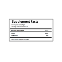Complément OEM pour les soins de santé, la protection des yeux, l'antioxydation - Capsules molles de lutéine, capsules molles de zéaxanthine, lutéine