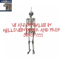 Décoration d'Halloween, squelette suspendu de 36 pouces, accessoires d'extérieur et d'intérieur, décoration de fête de maison hantée, modèle HFJ007, décorations murales, fêtes