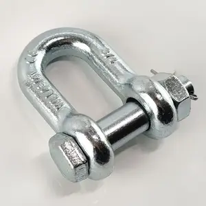 G2150 American D Type Chain Lifting Shackle With Safety Pin